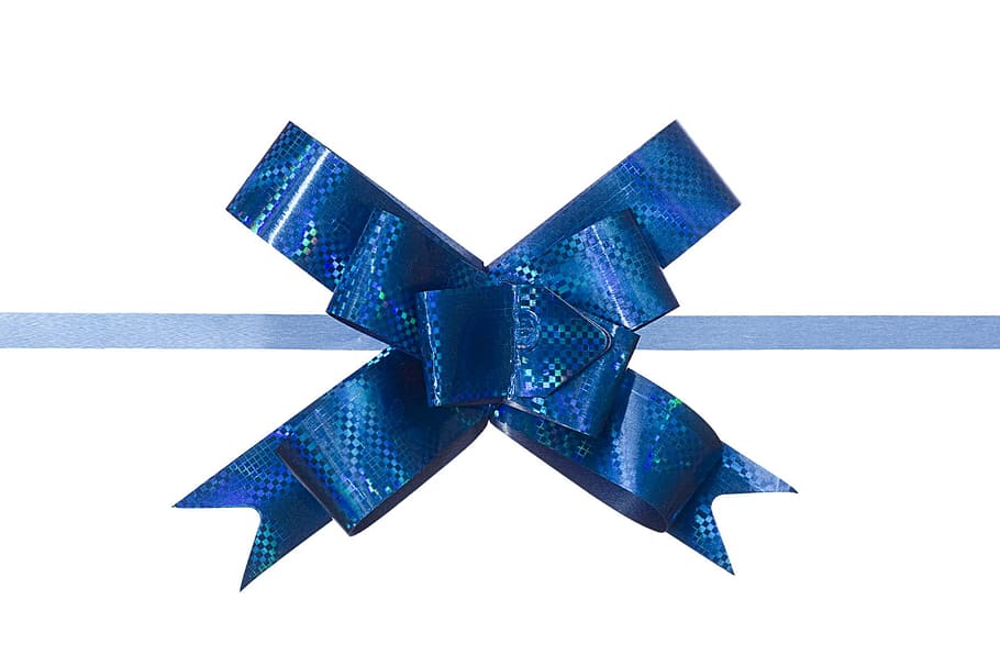 bow, gift, wrapping, present, ribbon, new, isolated, decoration HD wallpaper