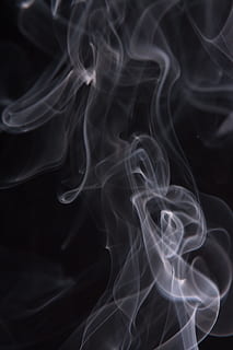 smoke, abstract, shapes, black, texture, background, fog, effect HD wallpaper