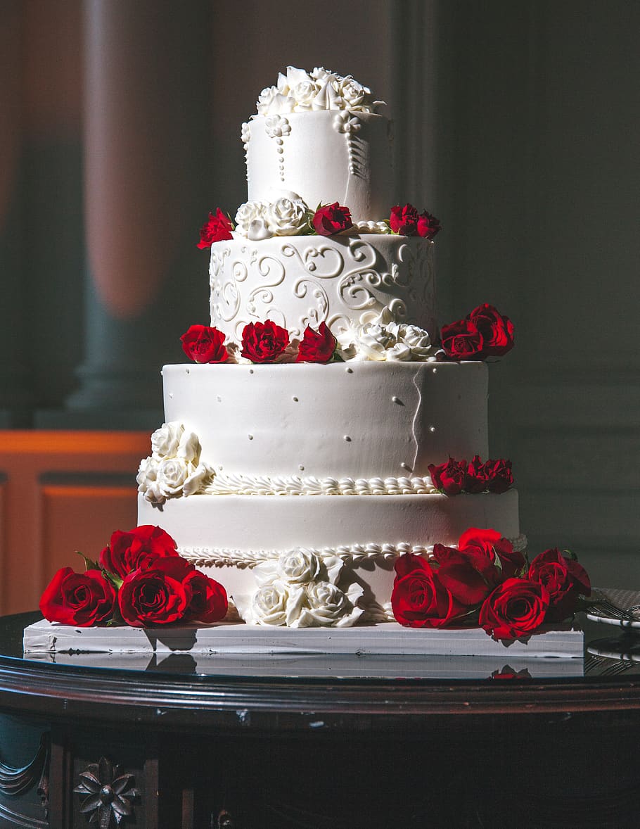 HD wallpaper: wedding, wedding cake, love, classic, sweet food ...