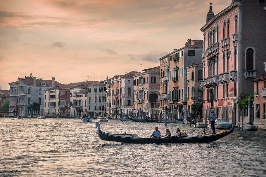 channel, facade, water, building, city, tourism, architecture HD wallpaper