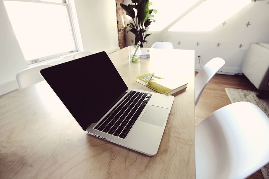 macbook, laptop, computer, technology, office, business, desk HD wallpaper