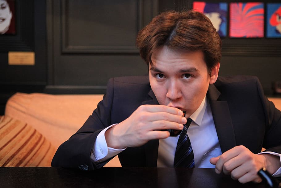 handsome, cafe, young, businesspeople, man, person, businessman HD wallpaper