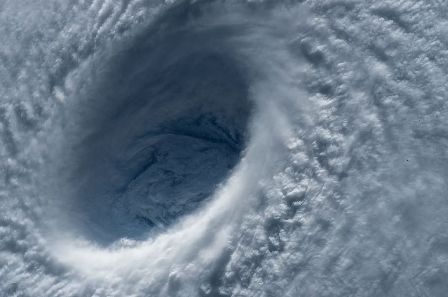 typhoon, nature, cloud, cloudy, sky, high, height, storm, no people HD wallpaper
