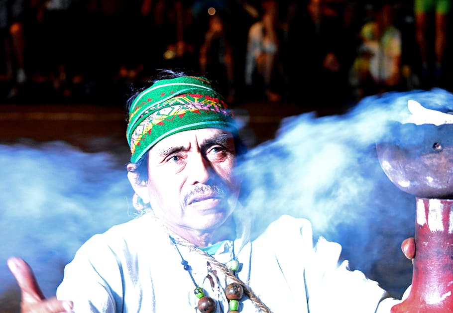 mexico, mérida, chaman, ritual, maya, portrait, one person HD wallpaper