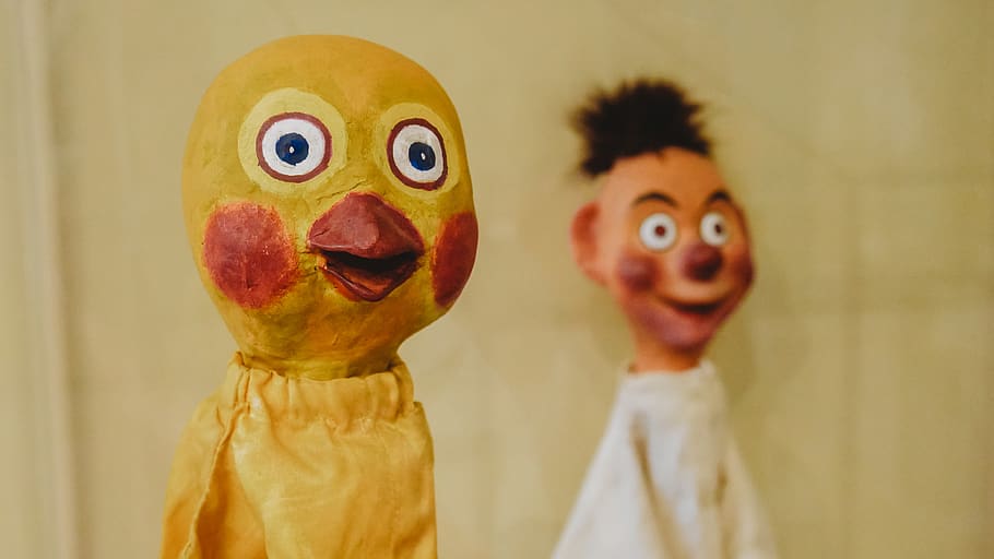 doll, toy, alien, bird, marionette, puppet, birdie, figurine HD wallpaper