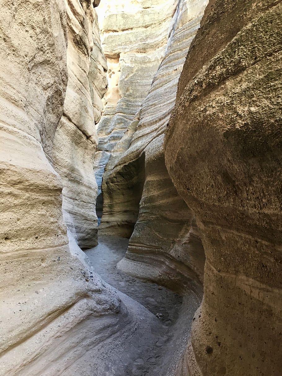 rock, trail, nature, rock formation, rock - object, solid, geology HD wallpaper