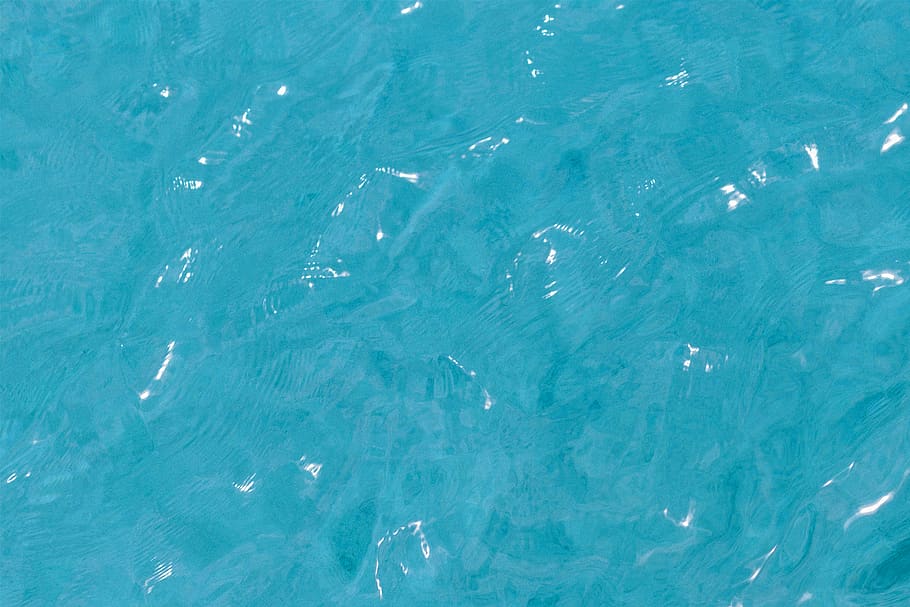 float, reflection, ripple, movement, liquid, teal, background HD wallpaper