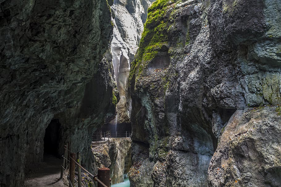 nature, rock, travel, stone, cave, mountain, landscape, hike