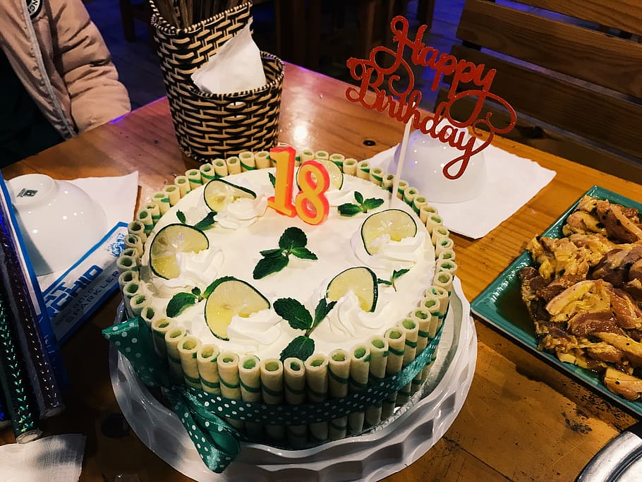 18, birthday <3, food, food and drink, freshness, sweet food HD wallpaper