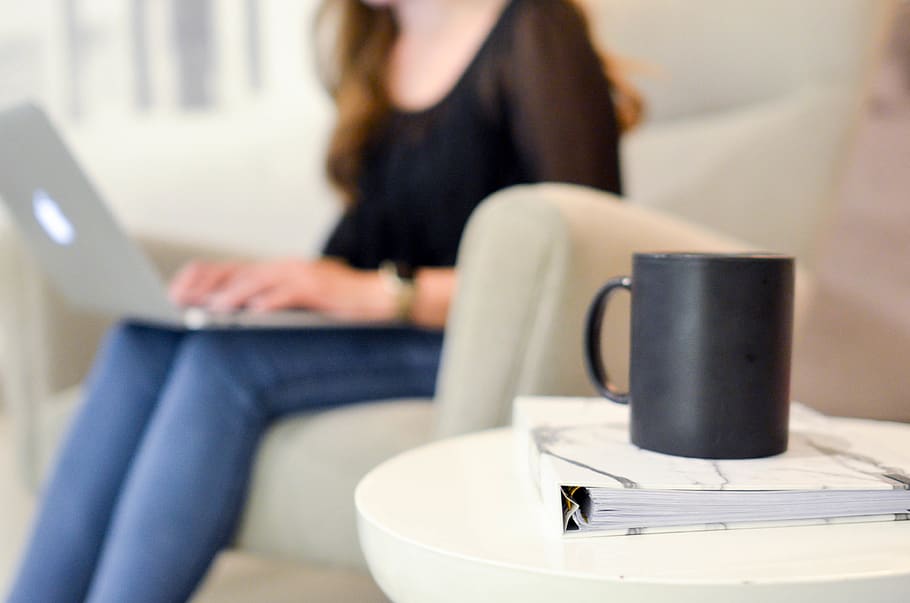 adult, women, computer, wireless technology, laptop, communication HD wallpaper