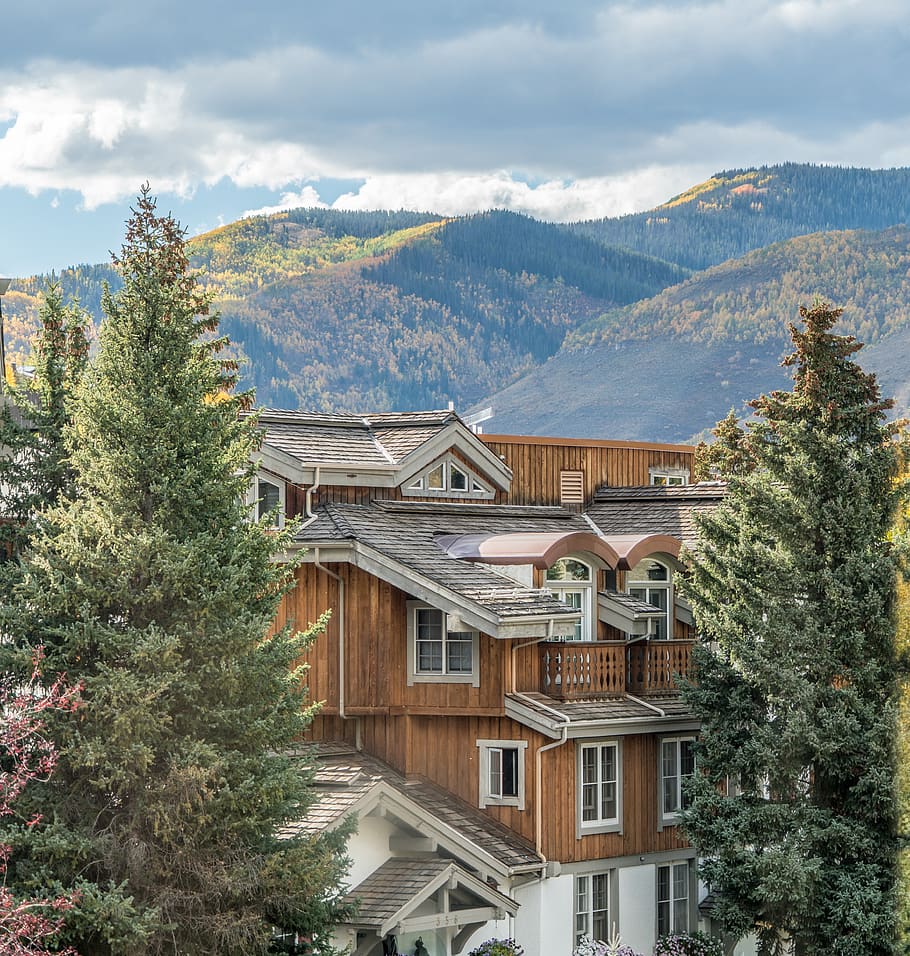 landscape, beautiful, mountains, architecture, nature, vail HD wallpaper