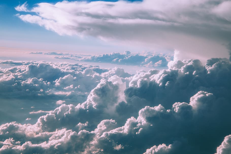 clouds, sky, sloud, blue, air, cloud - sky, beauty in nature HD wallpaper