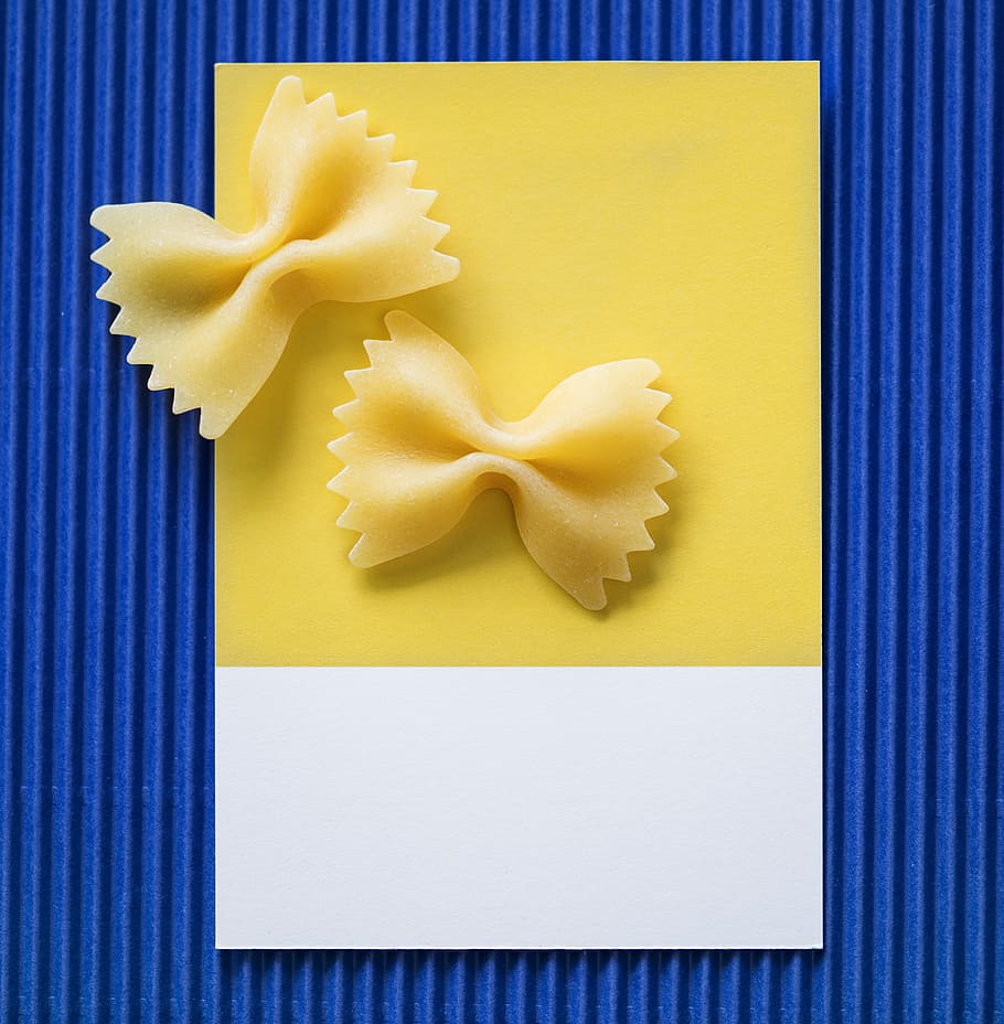 Close-up Photography of Uncooked Pasta, art, background, bow HD wallpaper