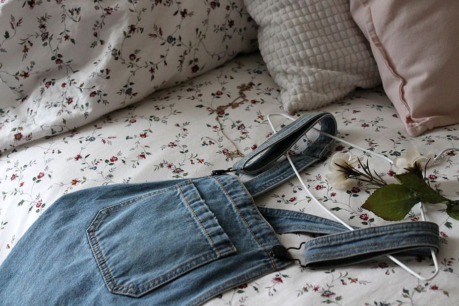 backround, layout, wallpaper, wardrobe, floral, bed, dress HD wallpaper