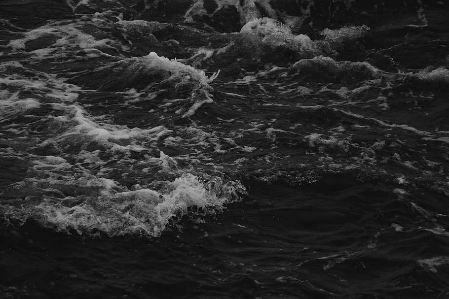 ireland, sligo, motion, water, no people, sea, nature, full frame HD wallpaper