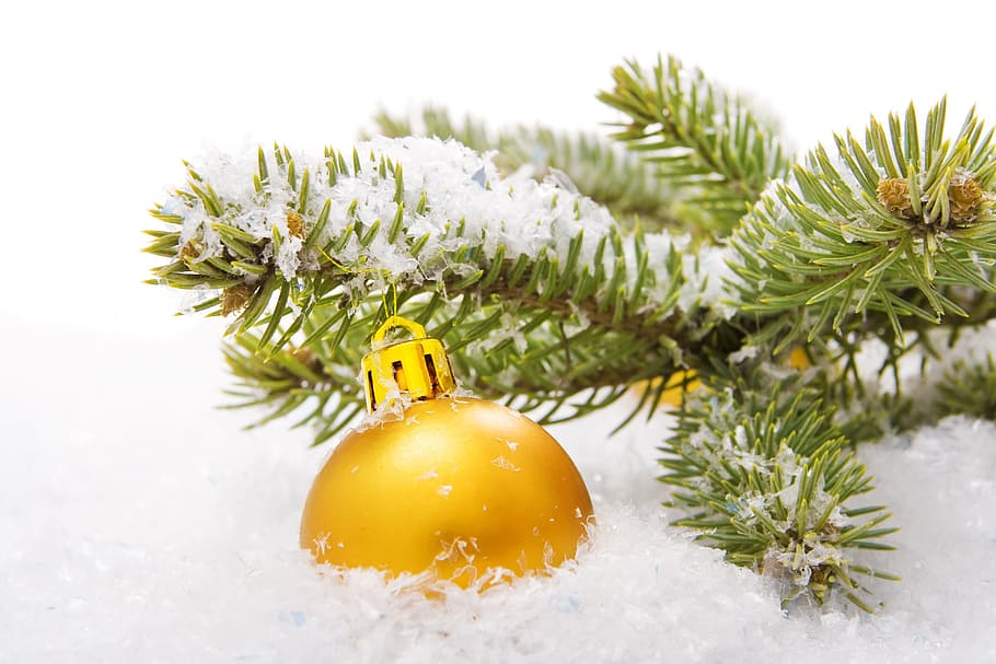ball, bauble, red, celebrate, christmas, close-up, closeup HD wallpaper