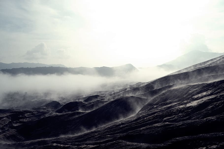 mount, indonesia, nature, asia, adventure, scenic, peak, morning HD wallpaper