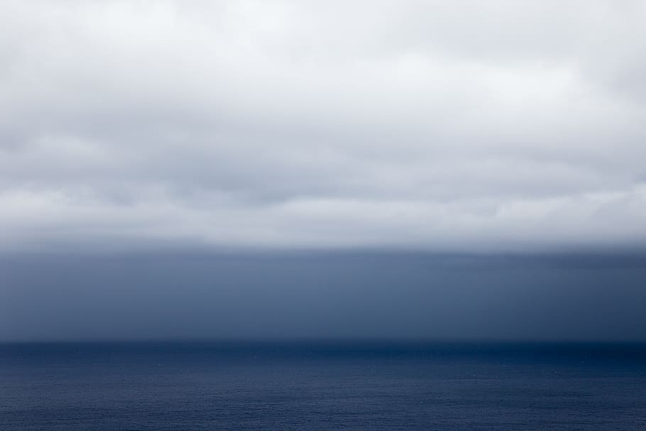 sky, cloud - sky, sea, water, horizon over water, beauty in nature HD wallpaper