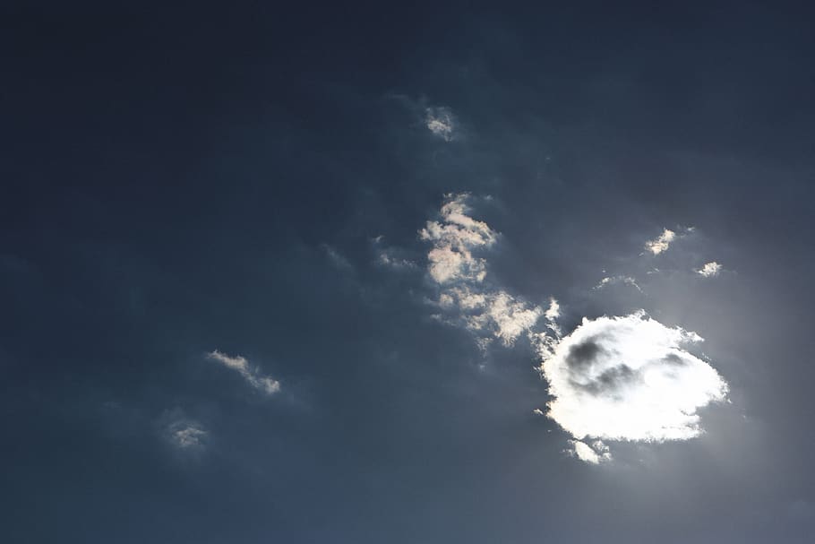 blue, sky, clouds, cloud - sky, low angle view, beauty in nature HD wallpaper