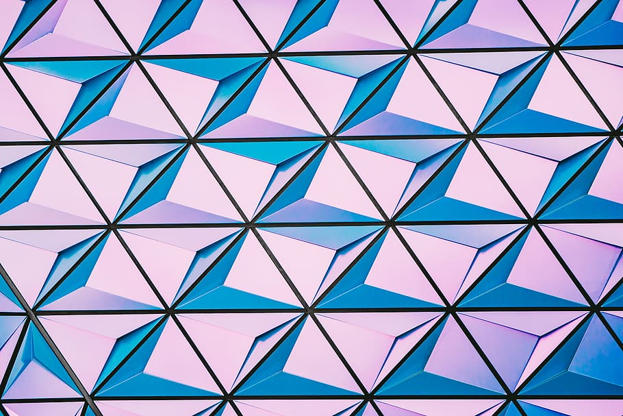 pink and blue digital wallpaper, backgrounds, full frame, pattern HD wallpaper