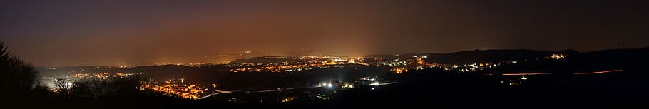 illuminated, night, city, cityscape, building exterior, architecture HD wallpaper
