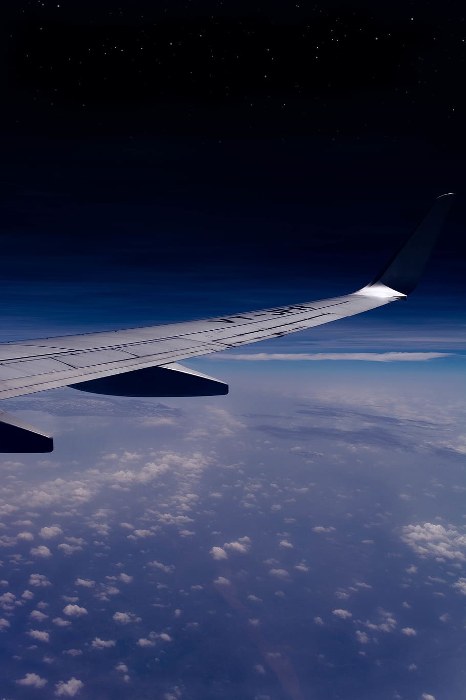 sky, plane, dream, stars, unreal, india, wing, airplane, air vehicle HD wallpaper
