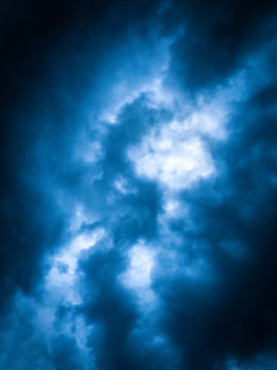 slovakia, trebichava, blue, dramatic, epic, white, black, shadow HD wallpaper