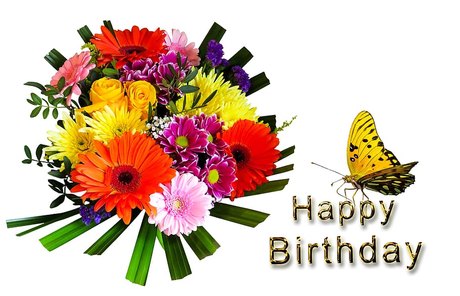 bouquet, birthday, fresh, flower, nature, fragrance, garden HD wallpaper
