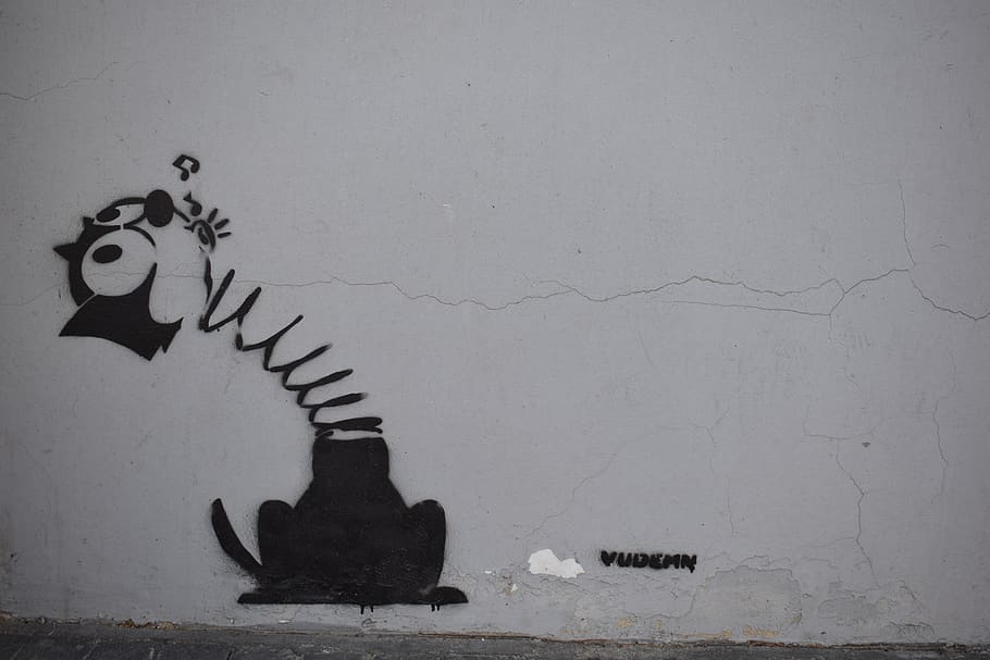 serbia, belgrade, wall - building feature, animal representation HD wallpaper