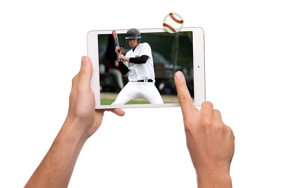 major, league, baseball, tablet, 3d, electronic, object, touch HD wallpaper