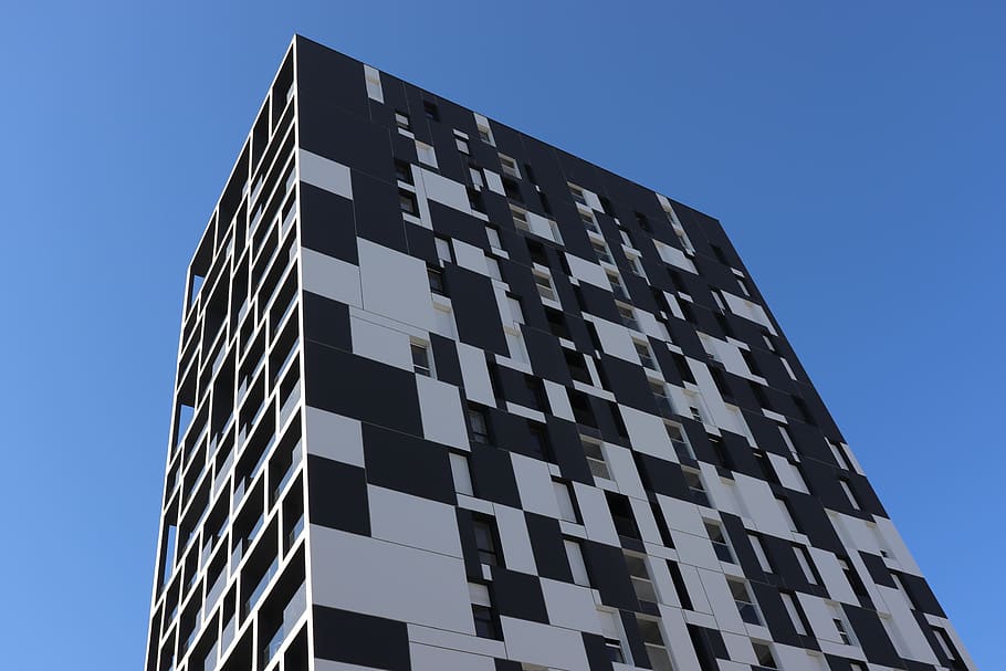 building, office building, urban, city, town, high rise, housing HD wallpaper