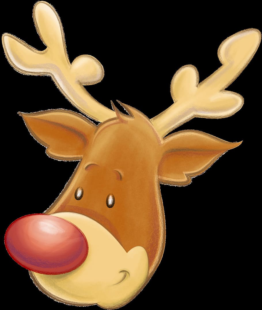 christmas, fig, figure, animal, deer, graphic, studio shot HD wallpaper