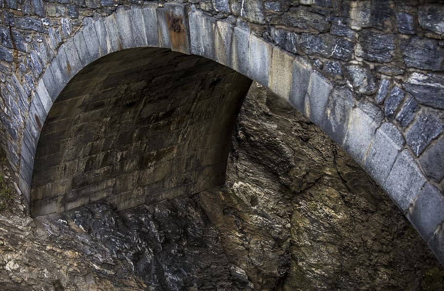 bridge, stone bridge, stone age, steinig, building, middle ages HD wallpaper