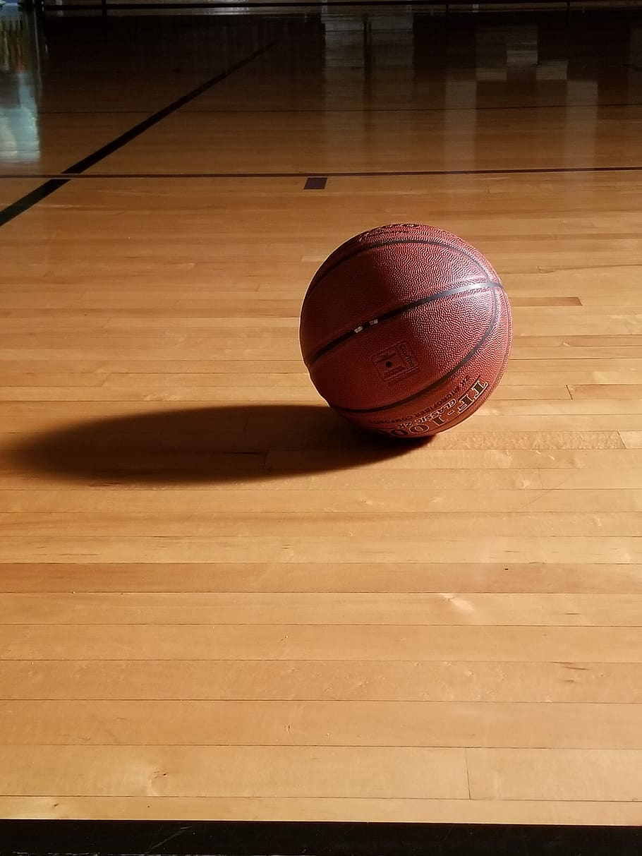 basketball, basket ball, sports, court, wood, play, basketball - sport, HD wallpaper