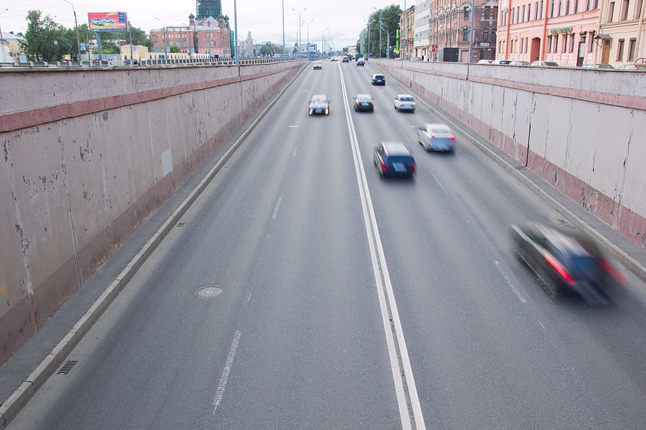 traffic, highway, road, car, auto, street, transportation, spb HD wallpaper