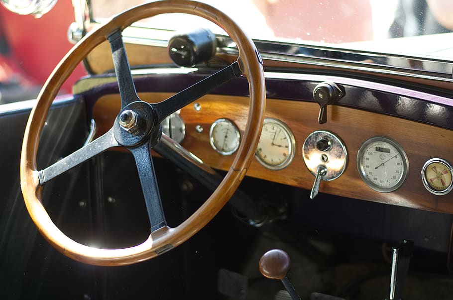 retro, auto, oldtimer, nostalgia, transport, classic, veteran HD wallpaper