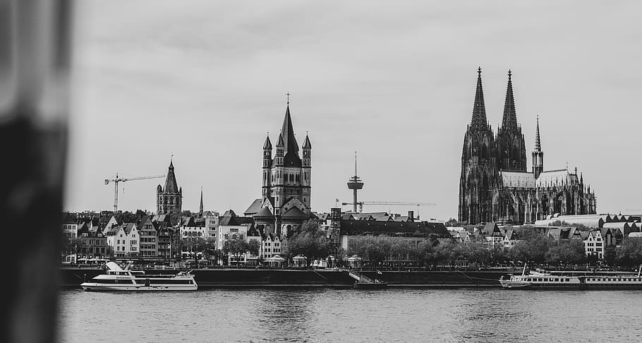 tower, architecture, steeple, spire, building, church, cathedral HD wallpaper