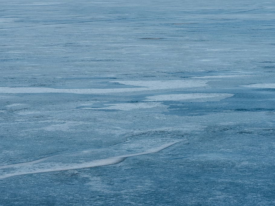 ocean wave, ice, nature, outdoors, snow, mountain, winter, land HD wallpaper