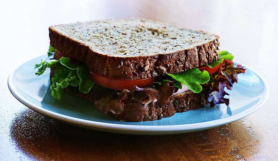 Wheat Bread Sandwich, breakfast, close-up, delicious, epicure HD wallpaper