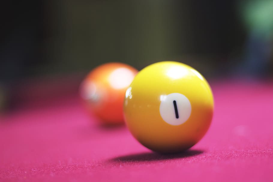 Pool Ball on Table, sportVarious, game, games, pool - cue sport HD wallpaper