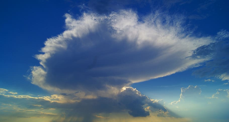 serbia, palić, sky, cloud, blue, white, cloud - sky, beauty in nature HD wallpaper