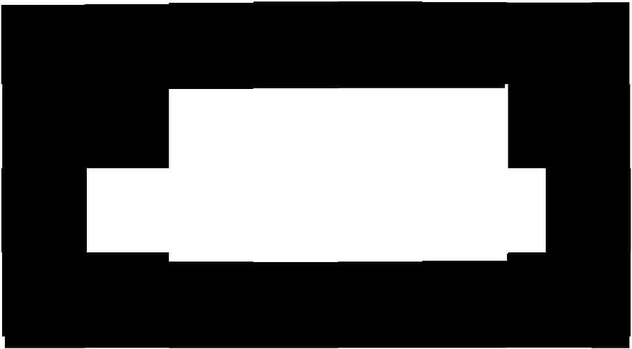 ornate, frame, black, design, graphics, copy space, blank, white color HD wallpaper