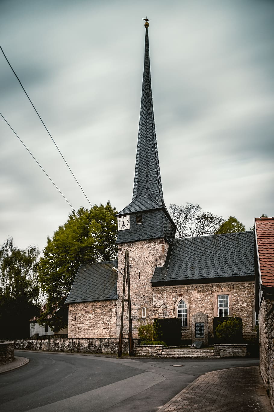 steeple, tower, architecture, building, spire, roof, church HD wallpaper