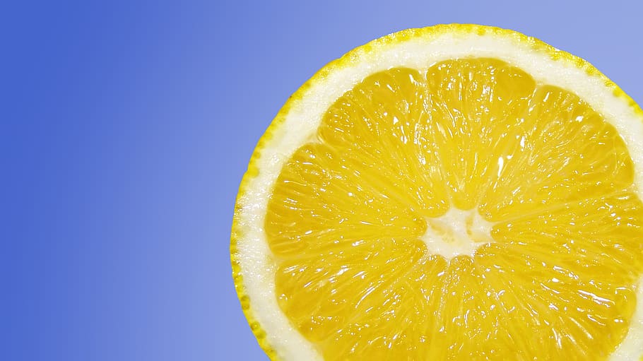 Sliced Lemon, citrus, citrus fruit, southern fruit, vitamine c HD wallpaper