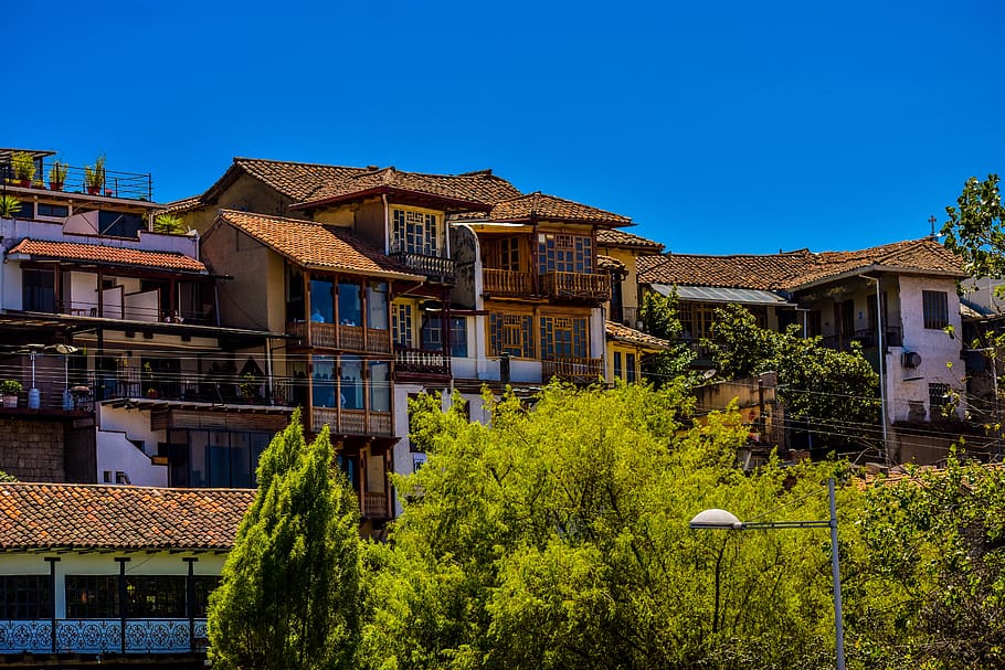 basin, ecuador, architecture, landscape, city, building exterior HD wallpaper