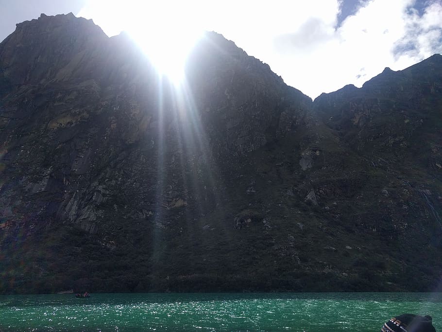 peru, huaraz, water, mountain, beauty in nature, scenics - nature HD wallpaper