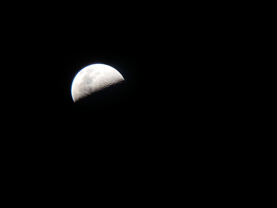 argentina, monte caseros, moon, moonlight, luna, night, space HD wallpaper