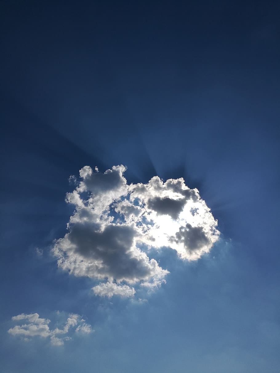 cloud, sky, sun, cloud - sky, beauty in nature, low angle view HD wallpaper