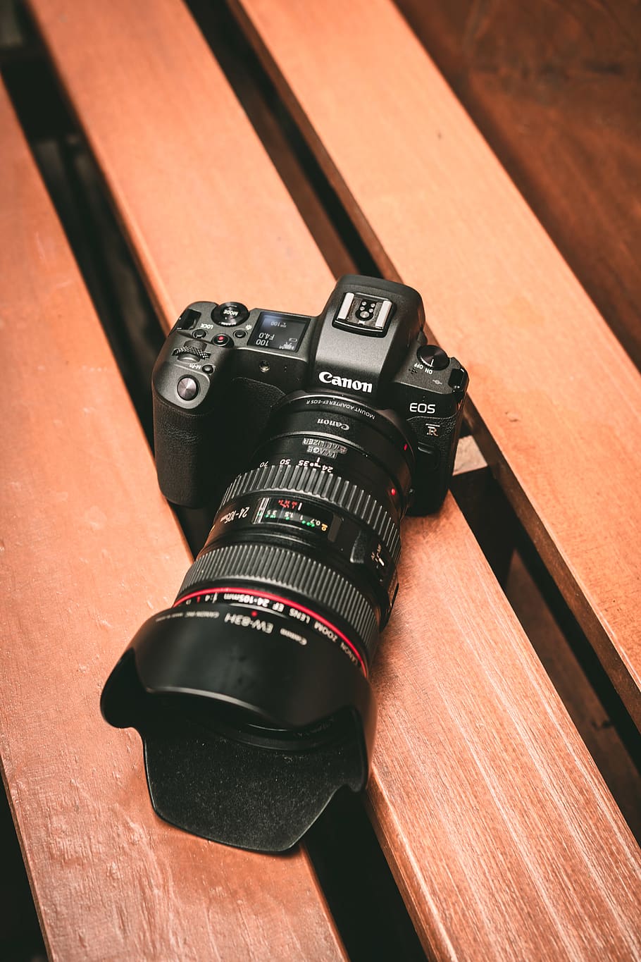 Black Canon Digital Camera, action, aperture, close-up, device HD wallpaper
