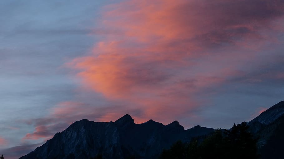 canada, canmore, mountain, sky, nature, outdoor, outside, wallpaper HD wallpaper